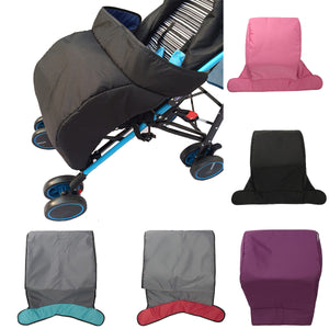 Baby Stroller Footmuff Children Windproof Thickening Solid color Stroller Footmuff