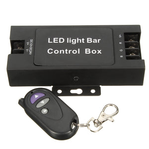 Remote Wireless LED Light Bar Control Box Flashing Strobe Controller