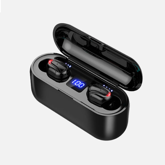 Bakeey Q32-1 TWS Wireless bluetooth Earphone LED Display Earbuds Waterproof Sports Hifi Headset With 2000mAh Charging Case