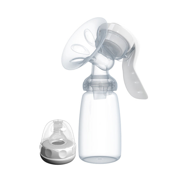 Real Bubee Manual Breast Pump Baby Breastfeeding Milk Bottle BPA Free Baby Breast Pump for Mother