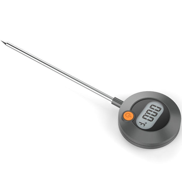 Digital Thermometer Food Thermometer -20C~250C  Stainless Steel Probe Compact and Portable Absorbing Design
