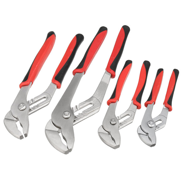 7/8/10/12 Inch Water Pump Pliers Plumbers Jaw Pipe Clamp Wrench Grips Hand Tool