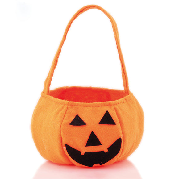 Girls Boys Halloween Pumpkins Light Weight Capacity Shoulder Bag