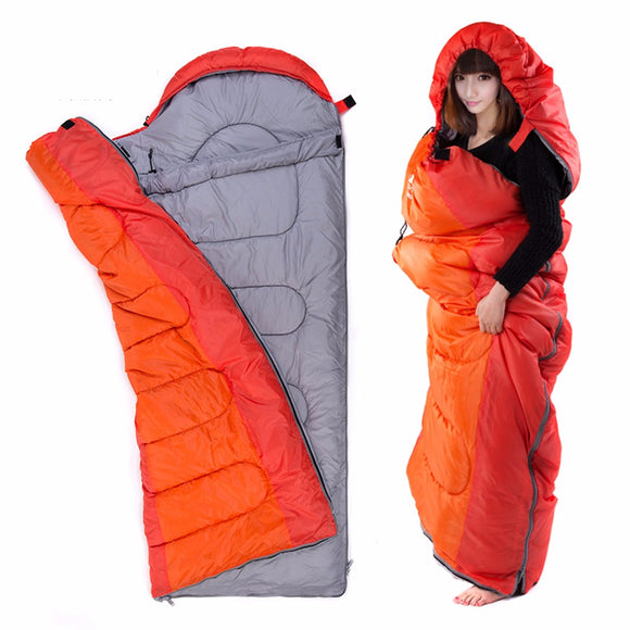 Naturehike Cotton Splicing Sleeping Bag Ultralight Portable Adult Lay Bag For Camping Hiking