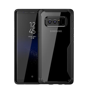 Bakeey Transparent Anti Fingerprint Acrylic Soft Silicone Case for Samsung Galaxy Note 8