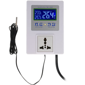 TMC-2000 AC110-240V 10A -50C~110C LCD Digital Intelligent Pre Wired Temperature Controller