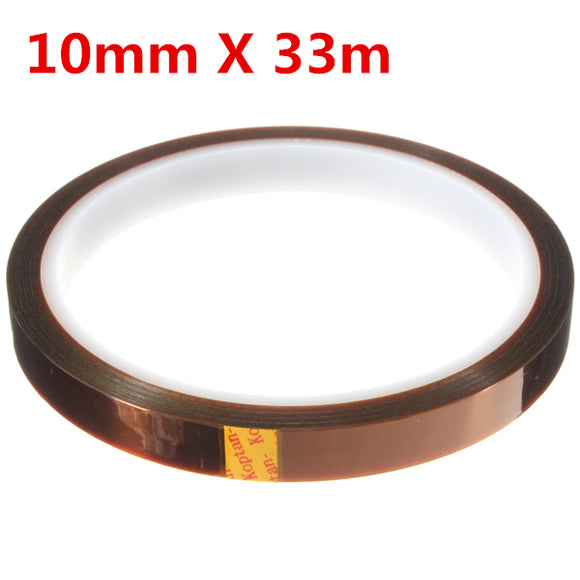 10mm 33m High Temperature Heat Resistant Polyimide Gold Protective Tape