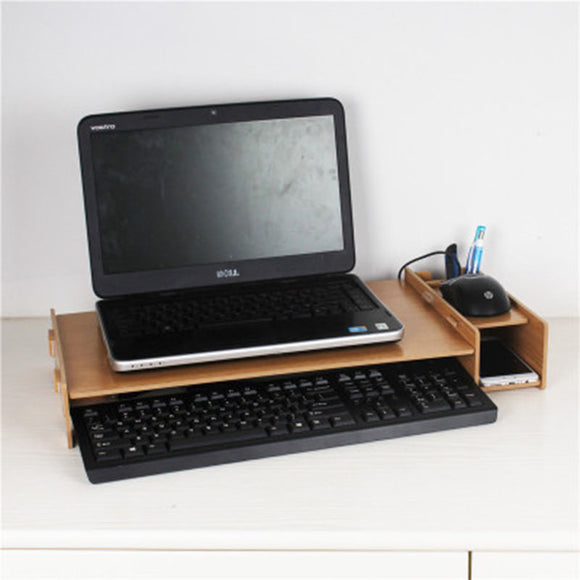 Laptop heightening Laptop Stand Desktop storage Office Supplies Drawer Organizer Simple Neck protection Display heightening Keyboard Finishing Rack