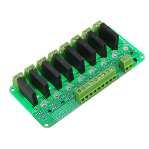 5V DC 2A 8 Channel Solid State Relay Module For Arduino