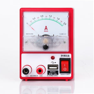 PM-2A Mini DC Adjustable Voltage Regulation Mobile Phone Repair  2A Current Meter 15V30V Power Voltmeter