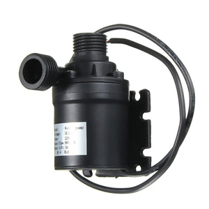 DC 24V 800L/H 19W 5m Lift Mini Quiet Brushless Motor Submersible Water Pump With 4mm Threaded Port