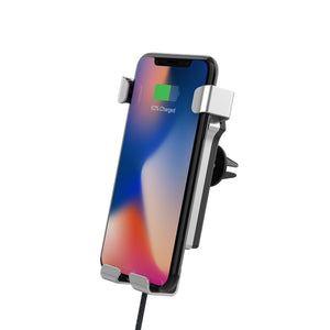 Bakeey LED Indicator Gravity Qi Wireless Car Charger For iPhone X 8Plus S9 S8+ Note 8