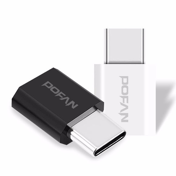 Pofan Micro USB to USB Type-C Mini Adapter for Xiaomi Meizu Letv Huawei