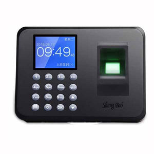 SHANGBAO A206 Fingerprint Attendance Machine Chinese And English Card Machine Color Screen Display Device