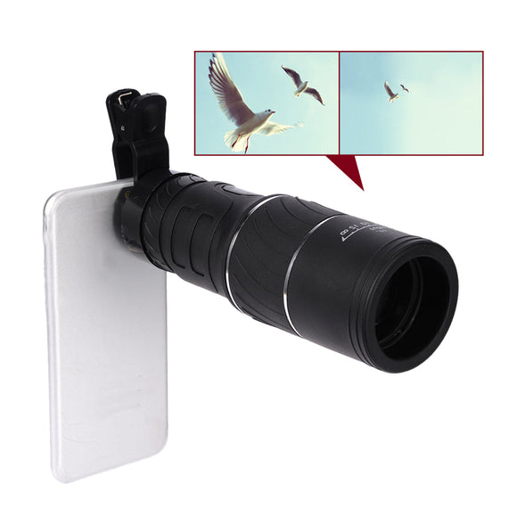 16Zoom Optical Telescope Magnifier Phone Camera Clip-on Lens For Mobile Phone