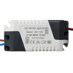 AC85-265V To DC3-12V 1-3W 300mA LED Light Lamp Driver Adapter Transformer Power Supply