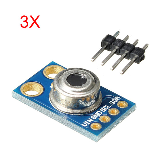 3Pcs MLX90614ESF AAA Non Contact Human Body Infrared IR Temperature Sensor Module For Arduino