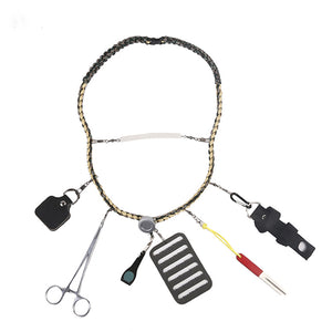 Maxcatch Multifunctional Weaving Fly Fishing Rope Small Tools Lanyard Fishing Accessories