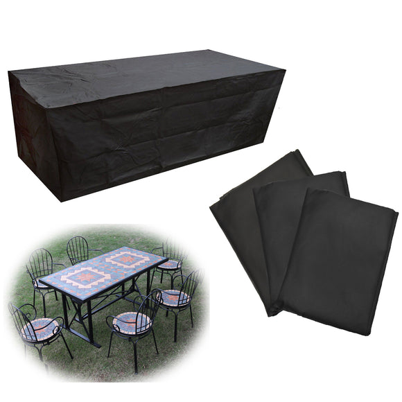 Outdoor Garden Waterproof Furniture Set Cover Table Bench Cube Dust Rain Protector