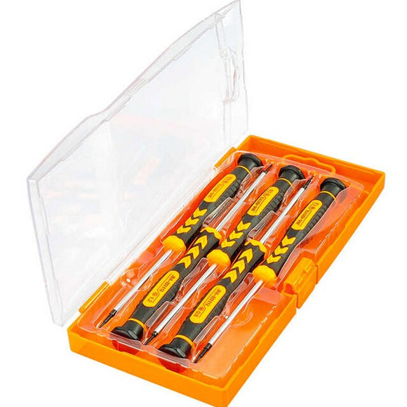 JAKEMY JM-8121 5 in 1 Professional Screwdriver Set Pentalobe Phillips Repair Tool Kit for Iphone