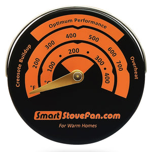 Magnetic Type Stove Pipe Thermometer Wood Burning Stove Thermometer