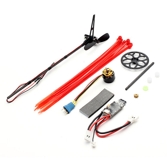 Walkera Mini CP Super CP Helicopter Black Gold M5 Upgrade Brushless Kit Set KV12000 Motor