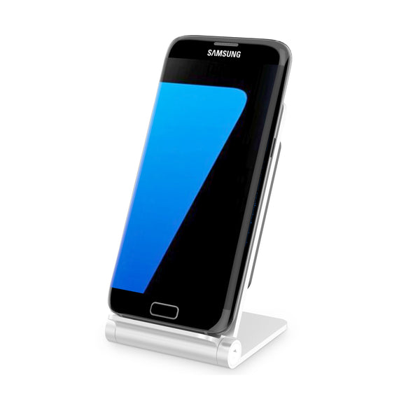 SEENDA 9V Wireless Charging Charger With Foldable Stand For Samsung Galaxy Note5 Note7 S7 S6 Plus S8