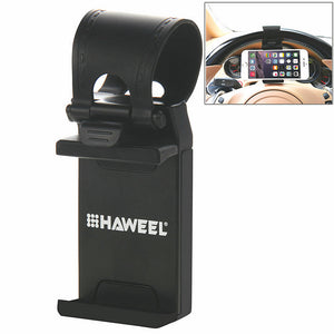 HAWEEL Car Steel Ring Wheel PhonE Mount Holder