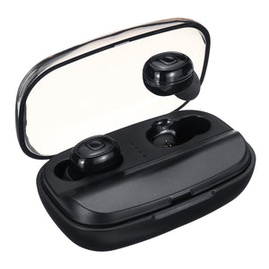 TWS bluetooth 5.0 Earbuds Mini Stereo Noise Cancelling Bilateral Call Earphone Headphone with 3000mAh Charging Box Power Bank