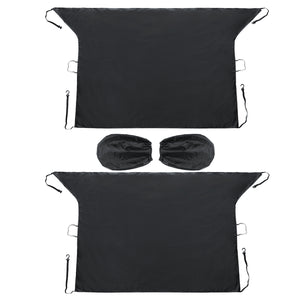 Universal Car Snow Cover Front Windshield Frost Pad Sunshade Sun Protection Mat