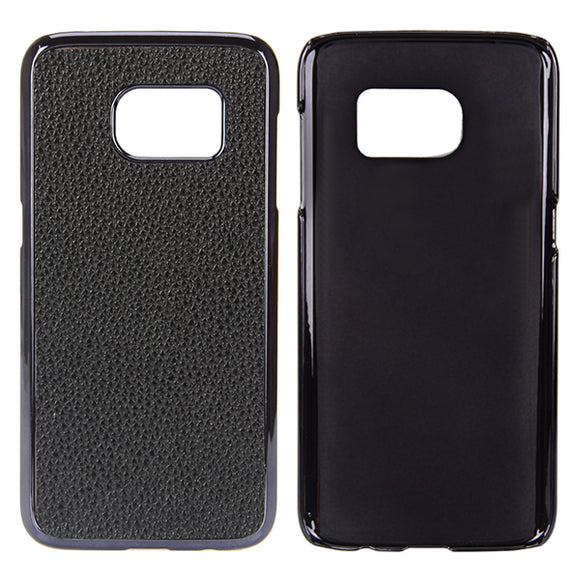 Litchi Grain PU Leather Back Cover Case For Samsung Galaxy S7 Plus