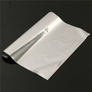 50pcs A4 Hot Transfer Foil Paper Laser Printer Laminating Transfered Silver