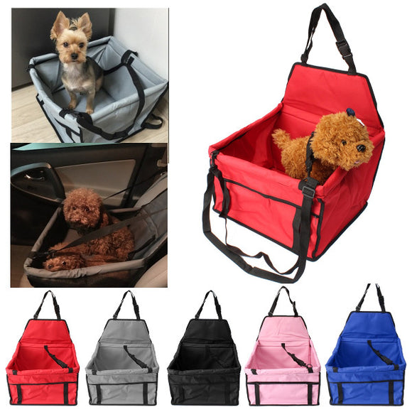 Pet Car Mats Bag Seat Booster Carrier Belt Cover Oxford Cloth Pet Travel Bag