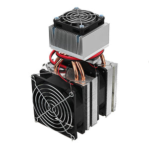 DIY XD-2088 12V Mini Electronic Single Cooling Equipment Small Refrigerator Cooling System Radiator