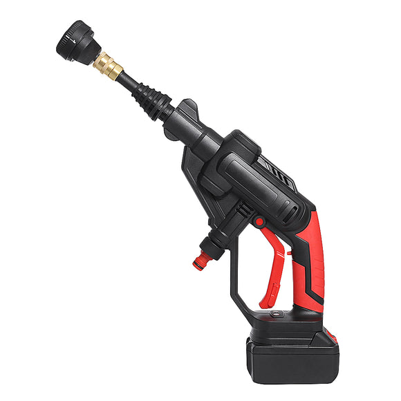 21V Multifunctional Cordless Pressure Cleaner Washer Sprayer Water Hose Nozzle Pump with Battery