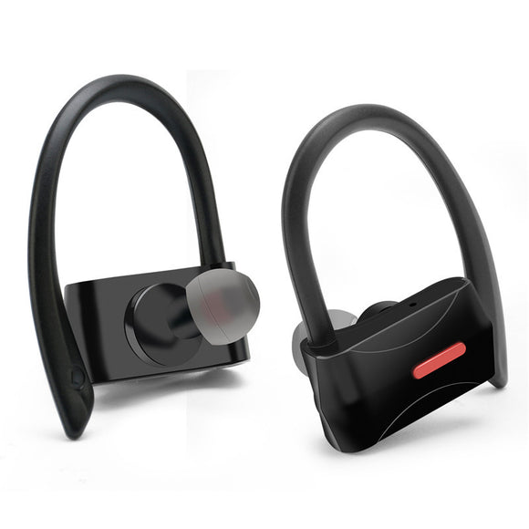 [True Wireless] Double Wirelesss Bluetooth Earphones Hanging Ear Stereo Dual Bluetooth Headphones