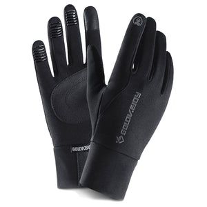 Touch Screen Gloves Motorcycle Scooter Waterproof Winter Bike Fleece Lined