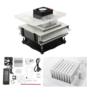 TEC1-12706 Waterproof Semiconductor Refrigeration Kit Cooling System DIY Cooling Equipment