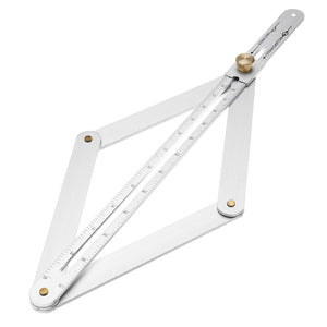 15 Inch Universal Miter Angle Measuring Tool Ruler Frame Multi-angle Measurement Woodworking Tools