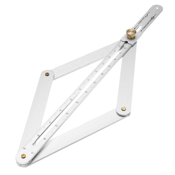 15 Inch Universal Miter Angle Measuring Tool Ruler Frame Multi-angle Measurement Woodworking Tools