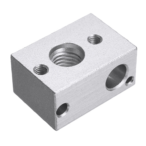 MK10 Aluminum Alloy PT100 Heating Block For 3D Printer