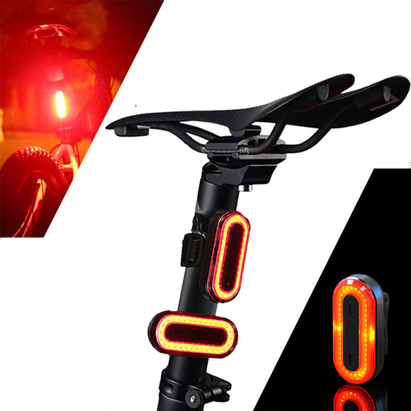 XANES 2pcs STL03 100LM IPX8 Memory Mode Bicycle Warning Taillight 6 Modes 1200mAH USB Charging 360