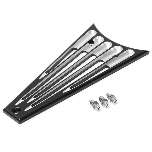 Aluminum Frame Grill Black For Harley Touring Street Glide FLHT 2009-2013