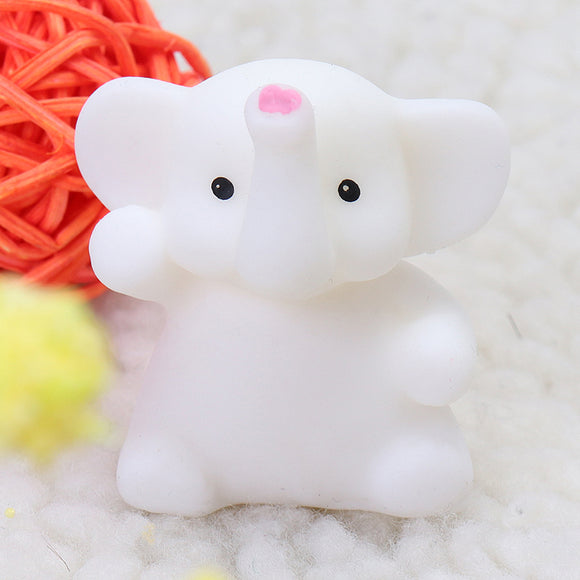 Elephant Mochi Squishy Squeeze Cute Healing Toy 4cm Kawaii Collection Stress Reliever Gift Decor