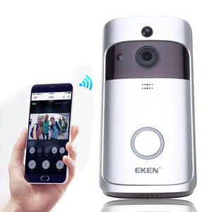 EKEN A8 Smart Wireless WiFi Video Visible Doorbell Motion Detection Wide Angle 166