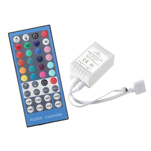 40 Keys RGBW Controller IR Remote DC12-24V For LED Strip RGB White Light