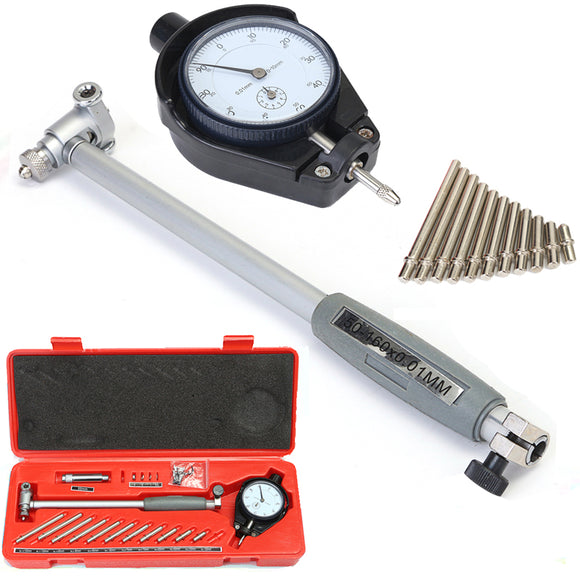 50-160MM 0.01MM Indicator Inner Diameter Dial Bore Gauge