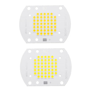 LUSTREON DC30-32V 50W COB LED Chip Super Brightness Light Source for DIY Spotlight Floodlight