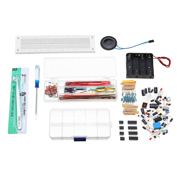 Beginner Breadboard DIY Kit 555 Integrated Circuit 130 Cases Of Experimental Package