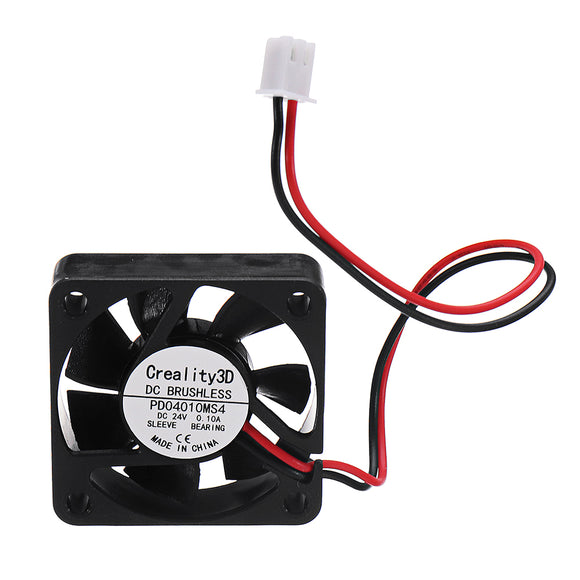 5pcs Creality 3D 40*40*10mm 24V High Speed DC Brushless 4010 Cooling Fan For Ender-3 3D Printer